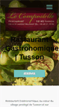 Mobile Screenshot of lecompostelle-tusson.fr